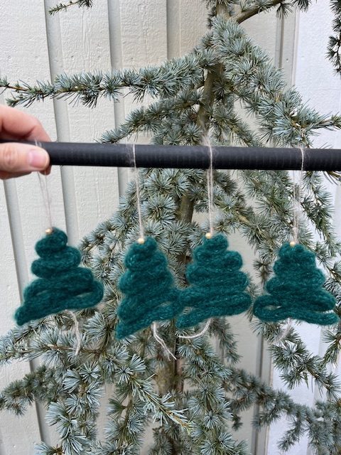 Strikket juletræ - Billede 3