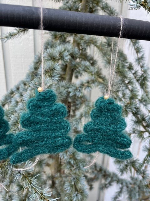 Strikket juletræ - Billede 2