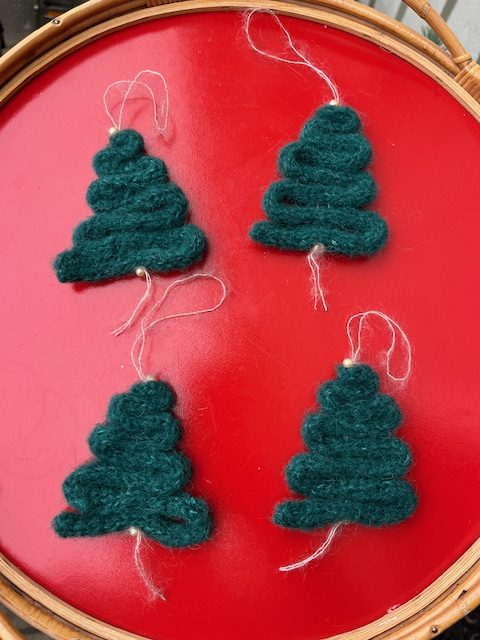 Strikket juletræ - Billede 4