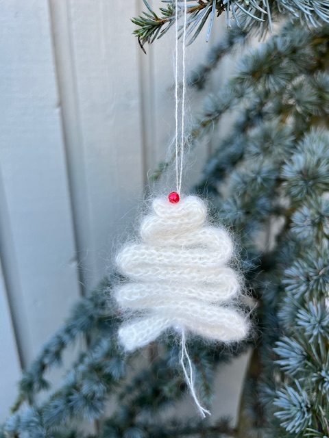 Strikket juletræ - Billede 2